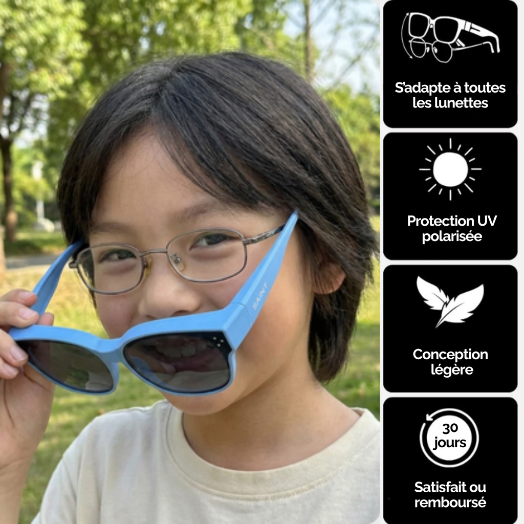 Sur-lunettes polarisées